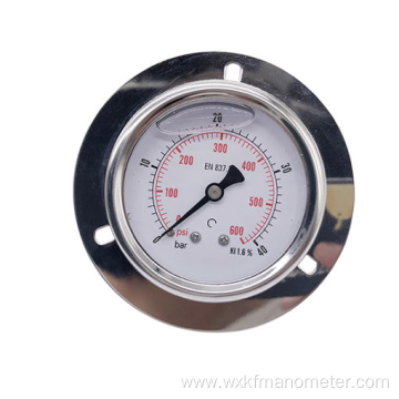 differential pressure gauge with bottom connection
